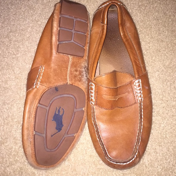 Polo leather loafers Clearance
